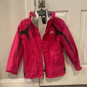 Girls North Face Tri Climate Jacket Size M (10/12)
